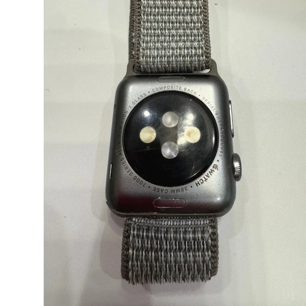 Apple Watch Series 1 38mm Space Gray Aluminum Locked For Parts
